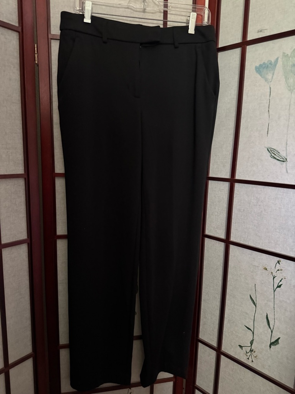 Simply Vera Vera Wang Black Tailored Straight-Leg Trousers